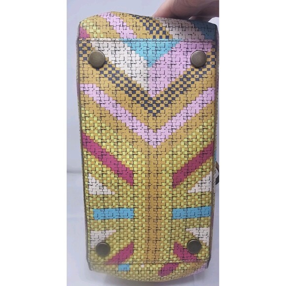 Fossil Sydney Geometric Prints Multicolor Signature Shopper Tote Bag - Picture 5 of 16